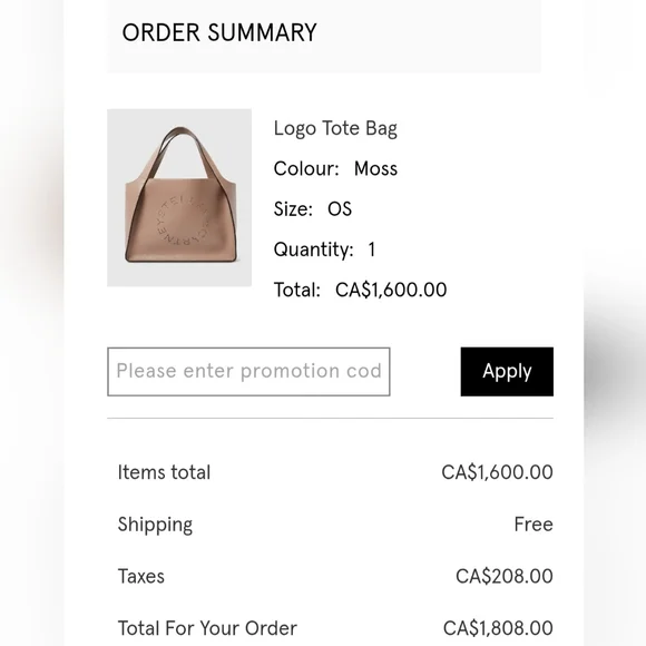 Authentic STELLA MCCARTNEY Logo‎ Set Tote Wristlet Dustbag Shoulder Crossbody - Picture 16 of 16